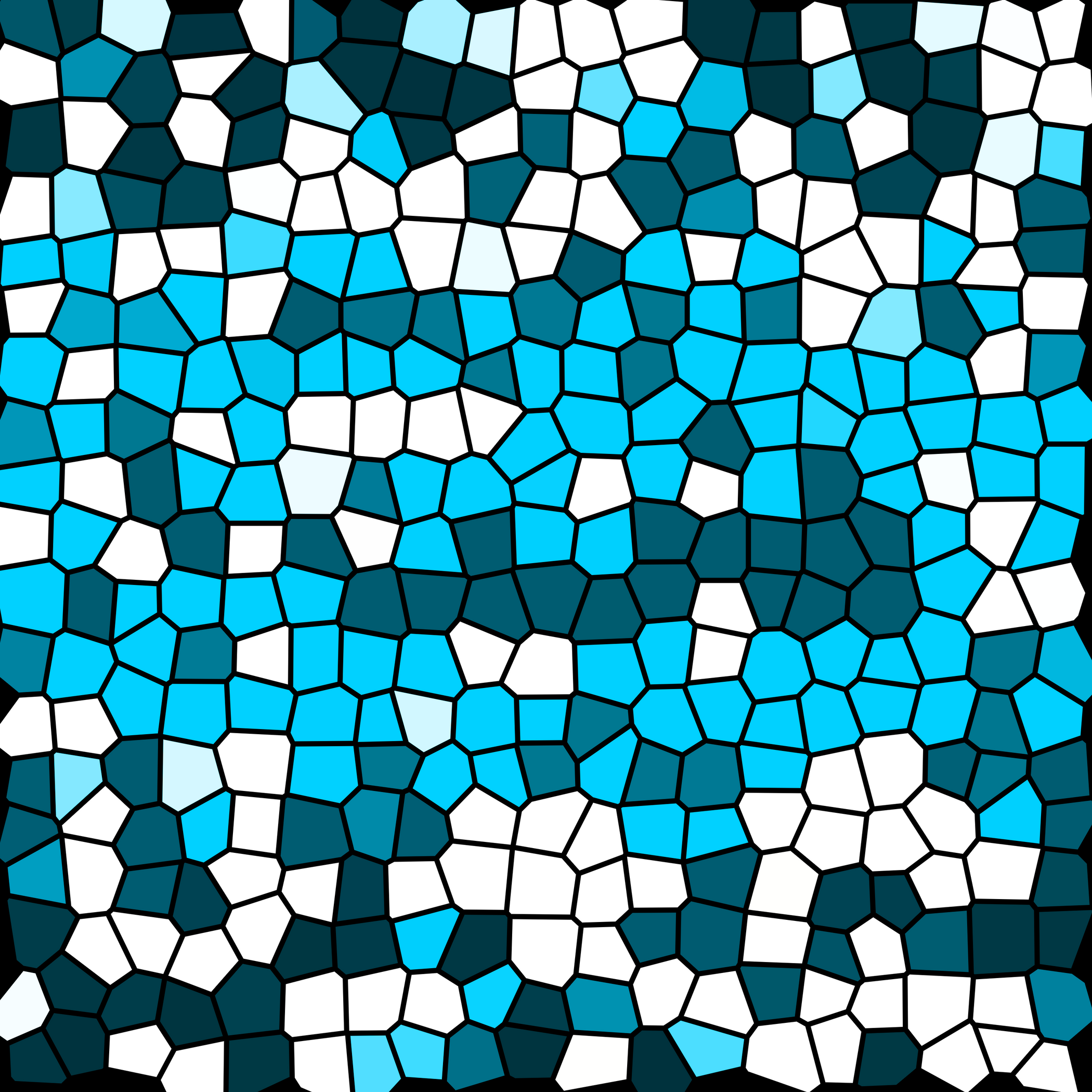 Abstract Mosaic Pattern
